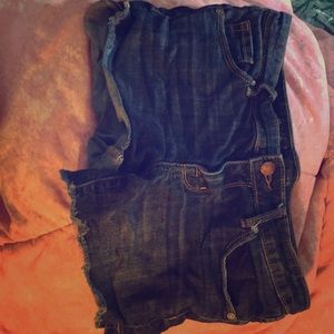 Wallflower denim shorts